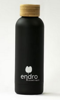 Iso Flasche -schwarz - Trinkflasche - Termosflasche - Mertallflasche - Endro - Bretagne - Bretagne Allerlei